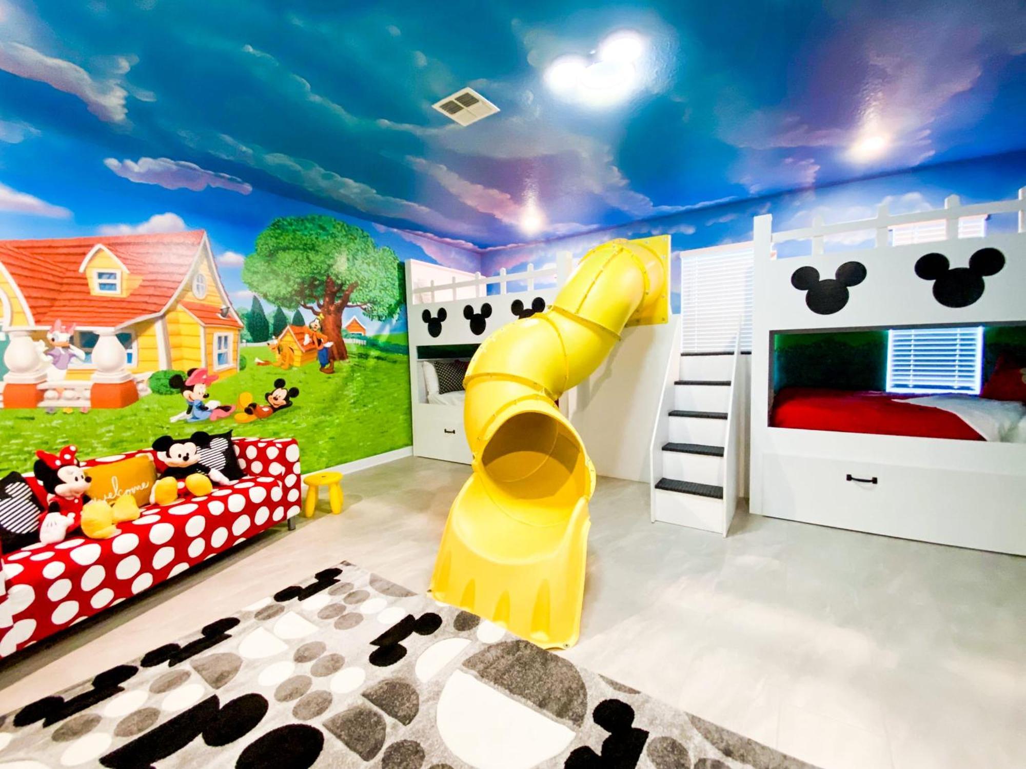 Magical Family Vacation Home Near Disney World At Storey Lake, Star Wars Gameroom, Pool, Theater, Mickey Slide, Sleeps Up To 28 Kissimmee Dış mekan fotoğraf