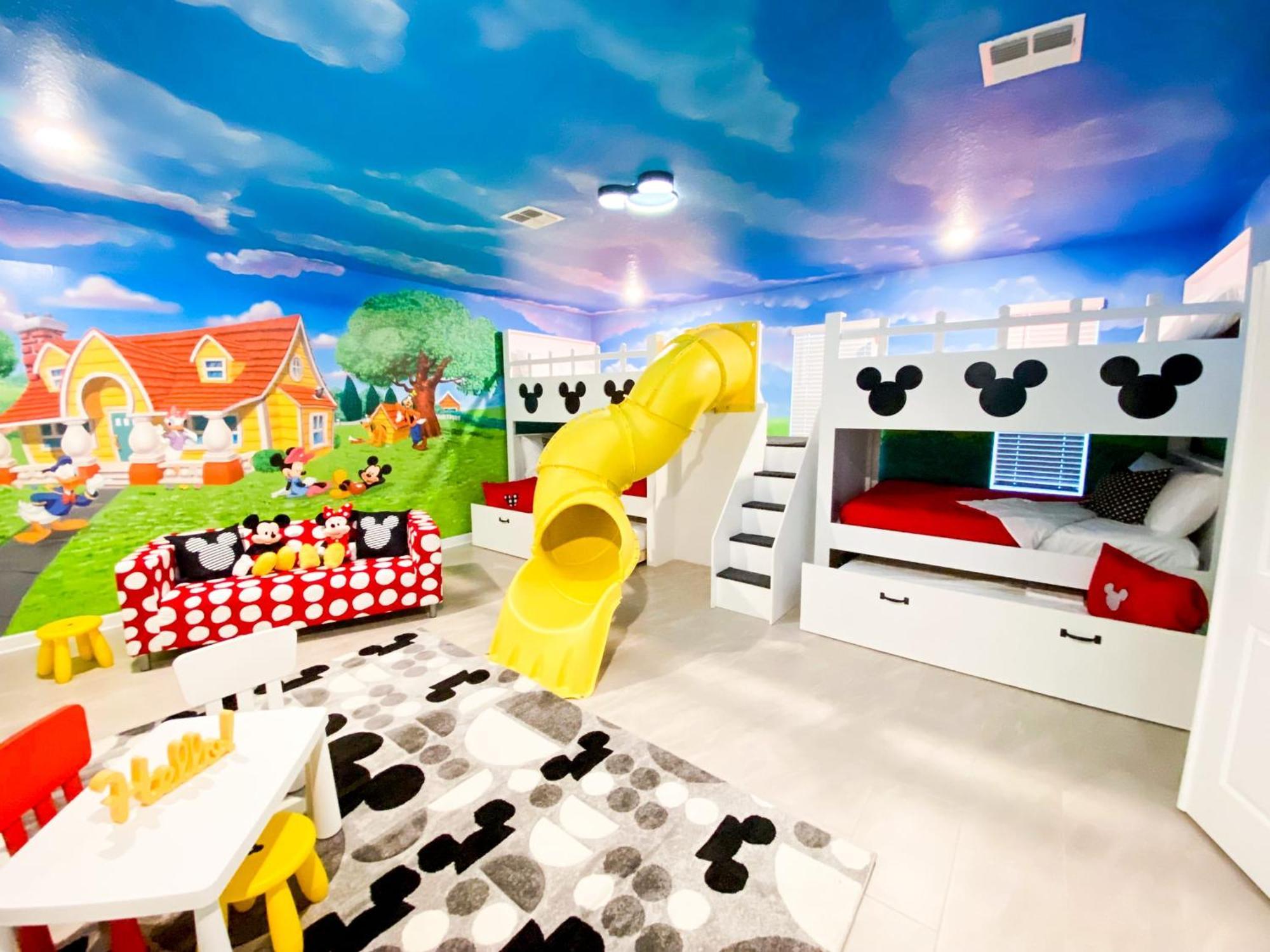 Magical Family Vacation Home Near Disney World At Storey Lake, Star Wars Gameroom, Pool, Theater, Mickey Slide, Sleeps Up To 28 Kissimmee Dış mekan fotoğraf