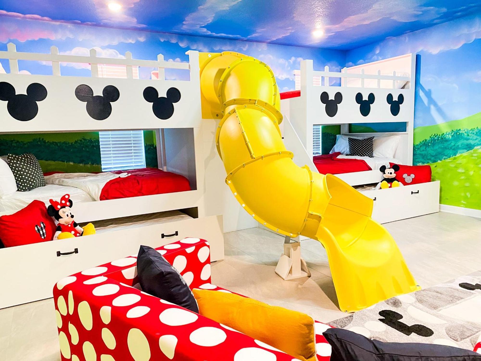 Magical Family Vacation Home Near Disney World At Storey Lake, Star Wars Gameroom, Pool, Theater, Mickey Slide, Sleeps Up To 28 Kissimmee Dış mekan fotoğraf